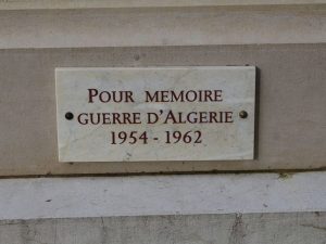 mémoire guerre algérie